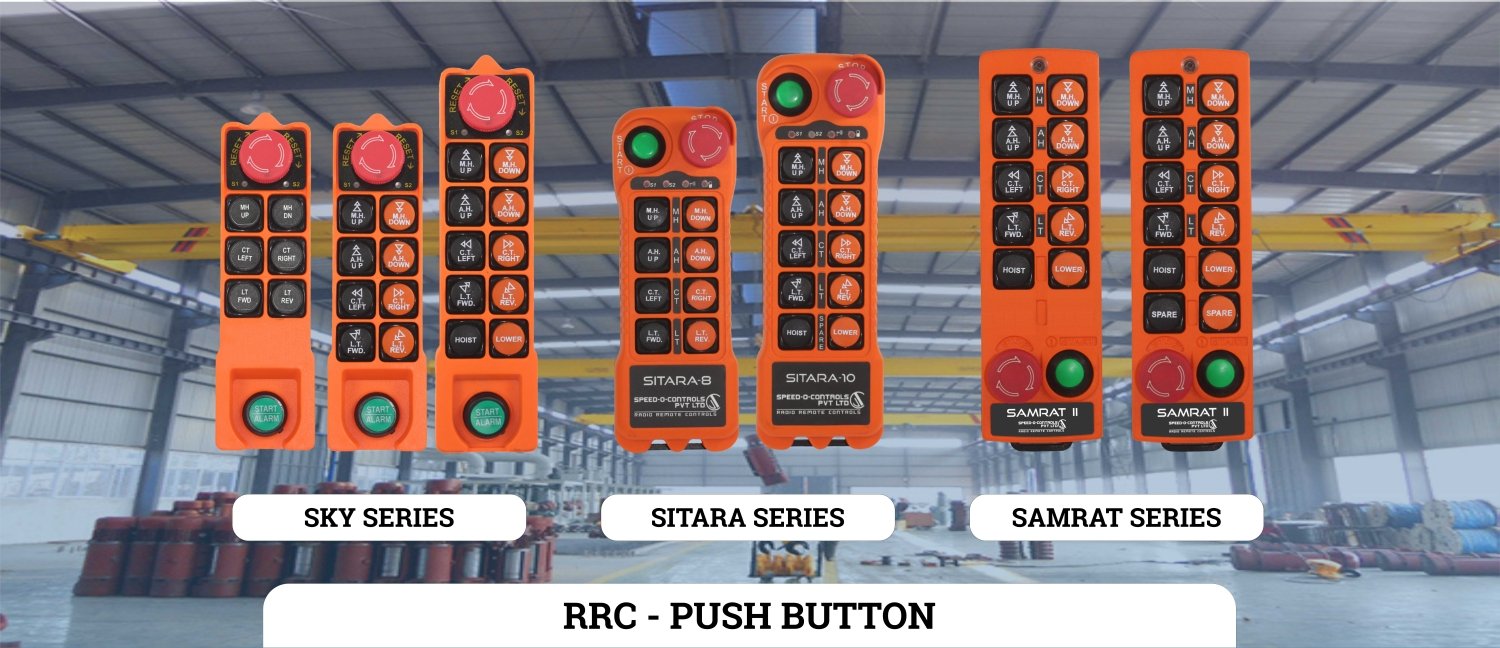 Push Button Radio Remote Controls