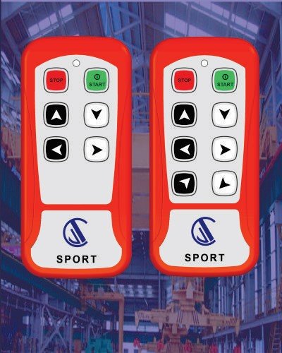 SPORT remote controls with directional buttons