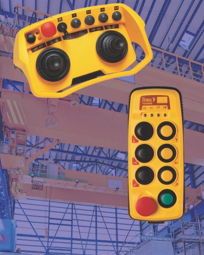Industrial crane remote controls